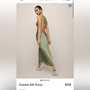 Reformation Casette dress NWT